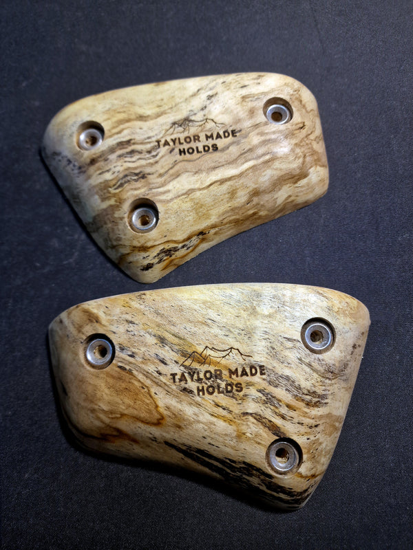 Bloc Crimps in Spalted Field Maple