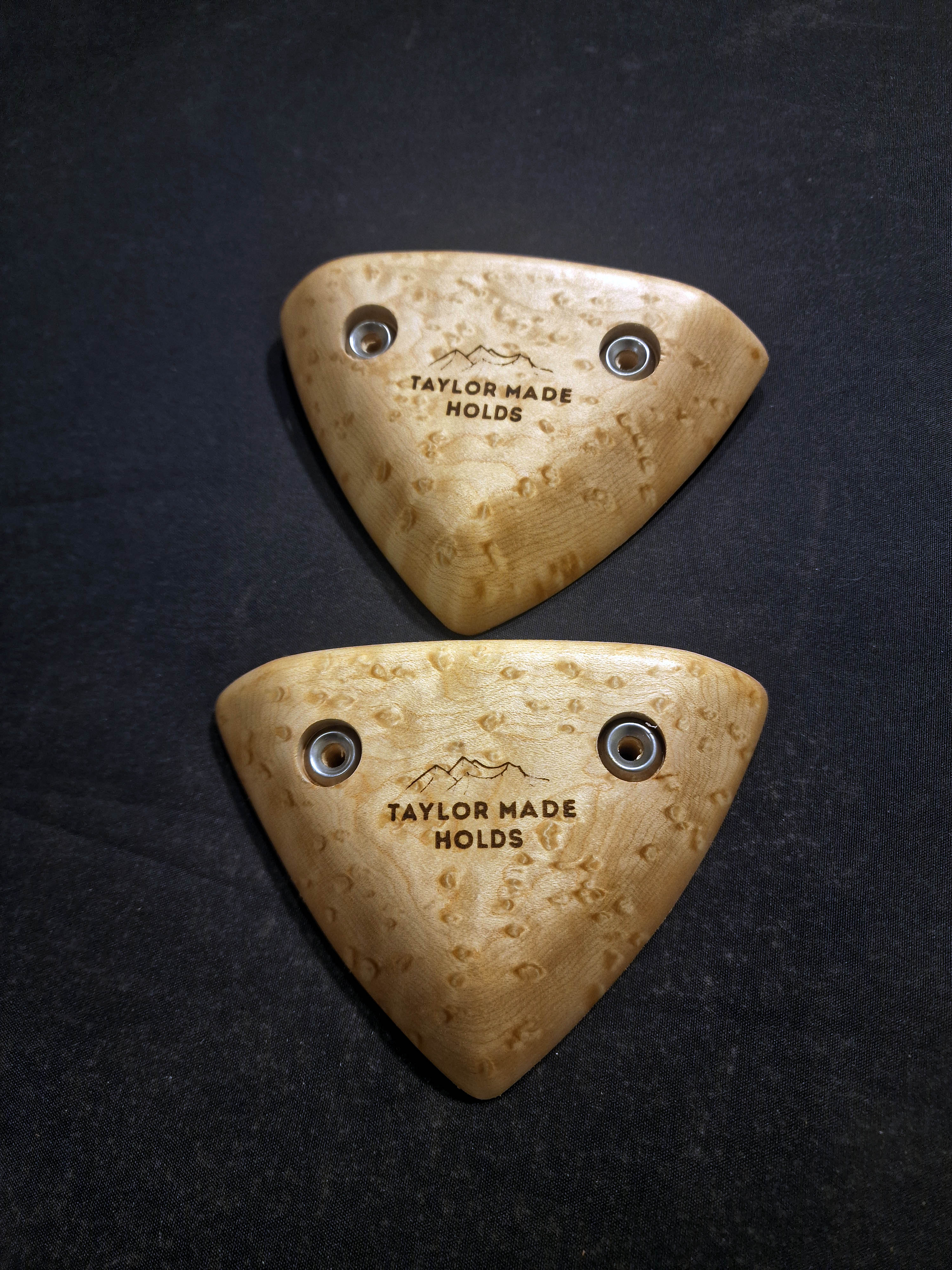 Triangle Crimps in Birds Eye Maple