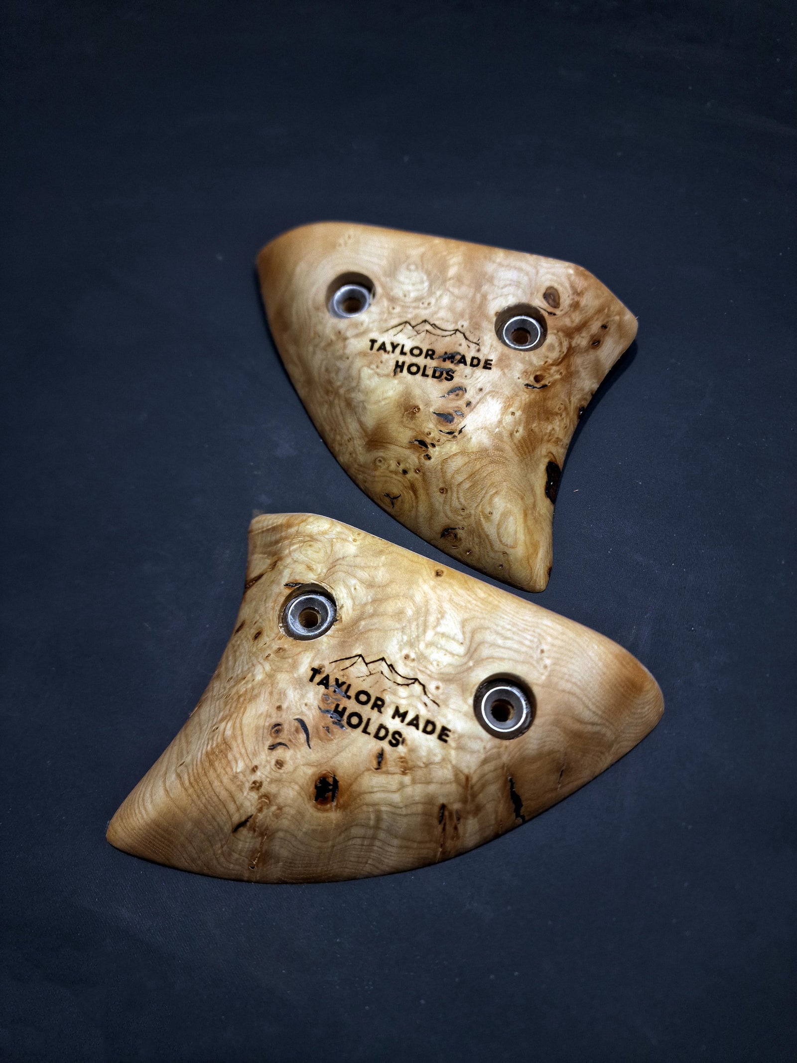 Shark Crimps in Welsh Ash Burr