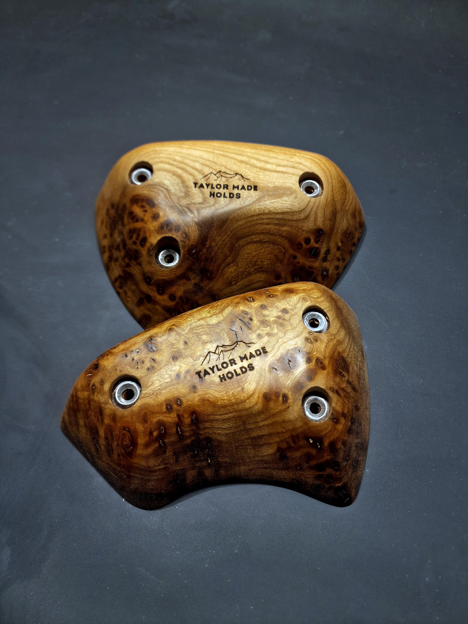 Curved Jugs in Elm Burr