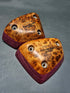 Classic Edges in Purple Heart and Elm Burr