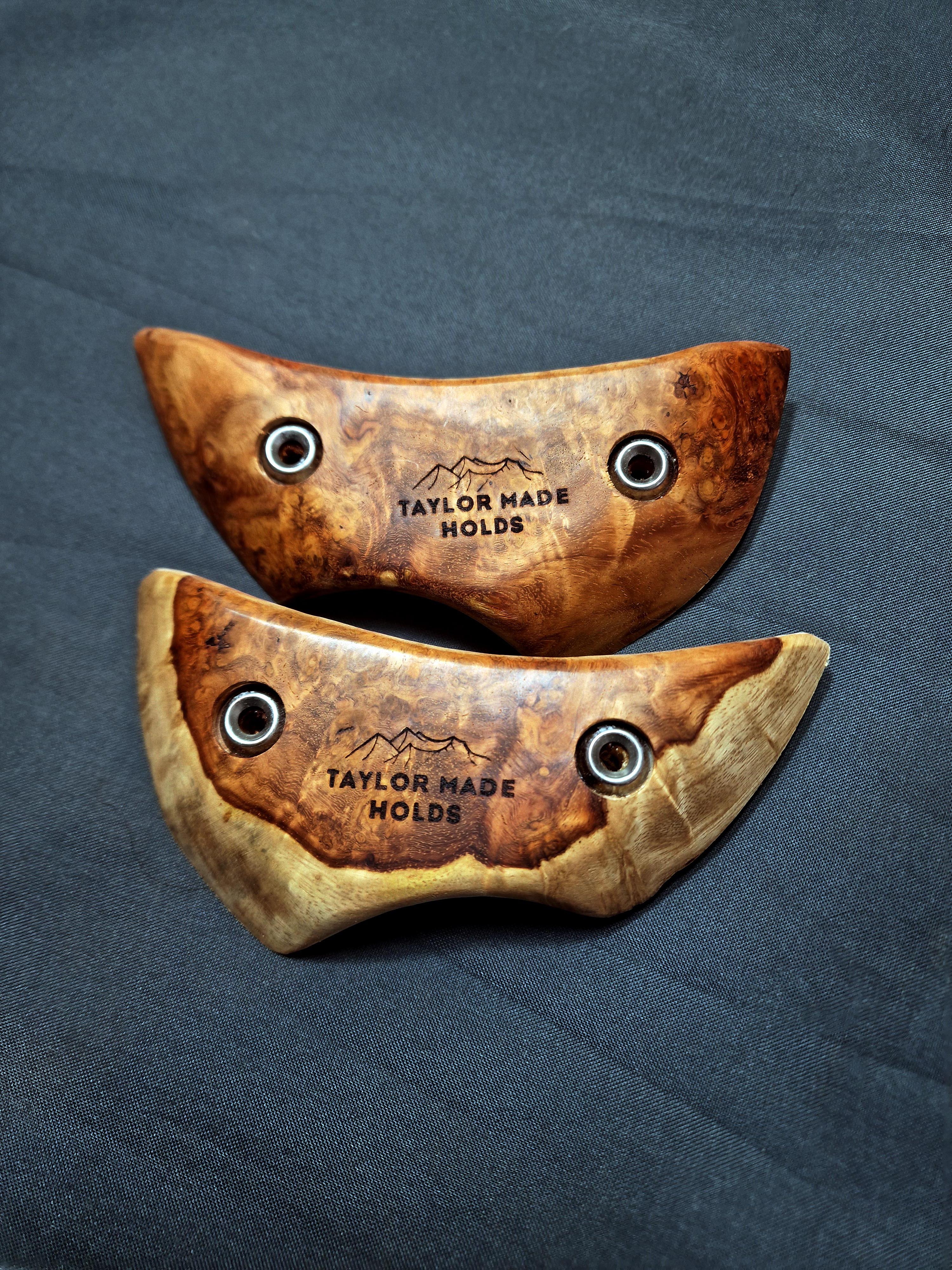 Small Swoop Crimps in Amboyna Burl