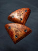 Triangle Crimps in Ambonya Burl