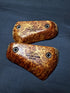 Axe Crimps in Ambonya Burl