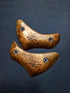 Small Curve Crimps in River Tamarind burl