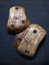 Curved Pinches in Rippled and Spalted Ash