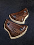 Curved Crimps in Walnut and Maple