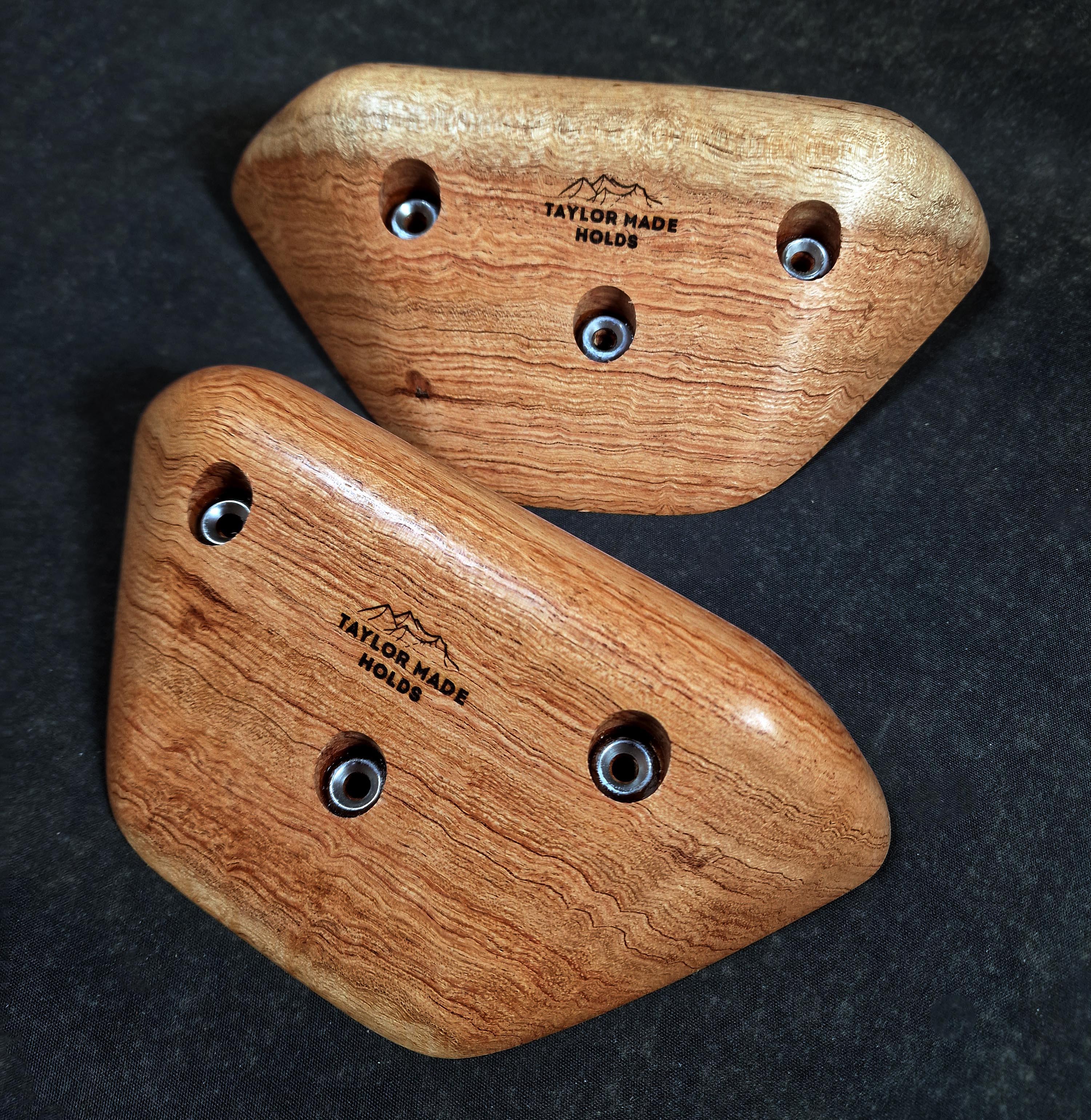 Low Profile Slopers in Namibian Rosewood