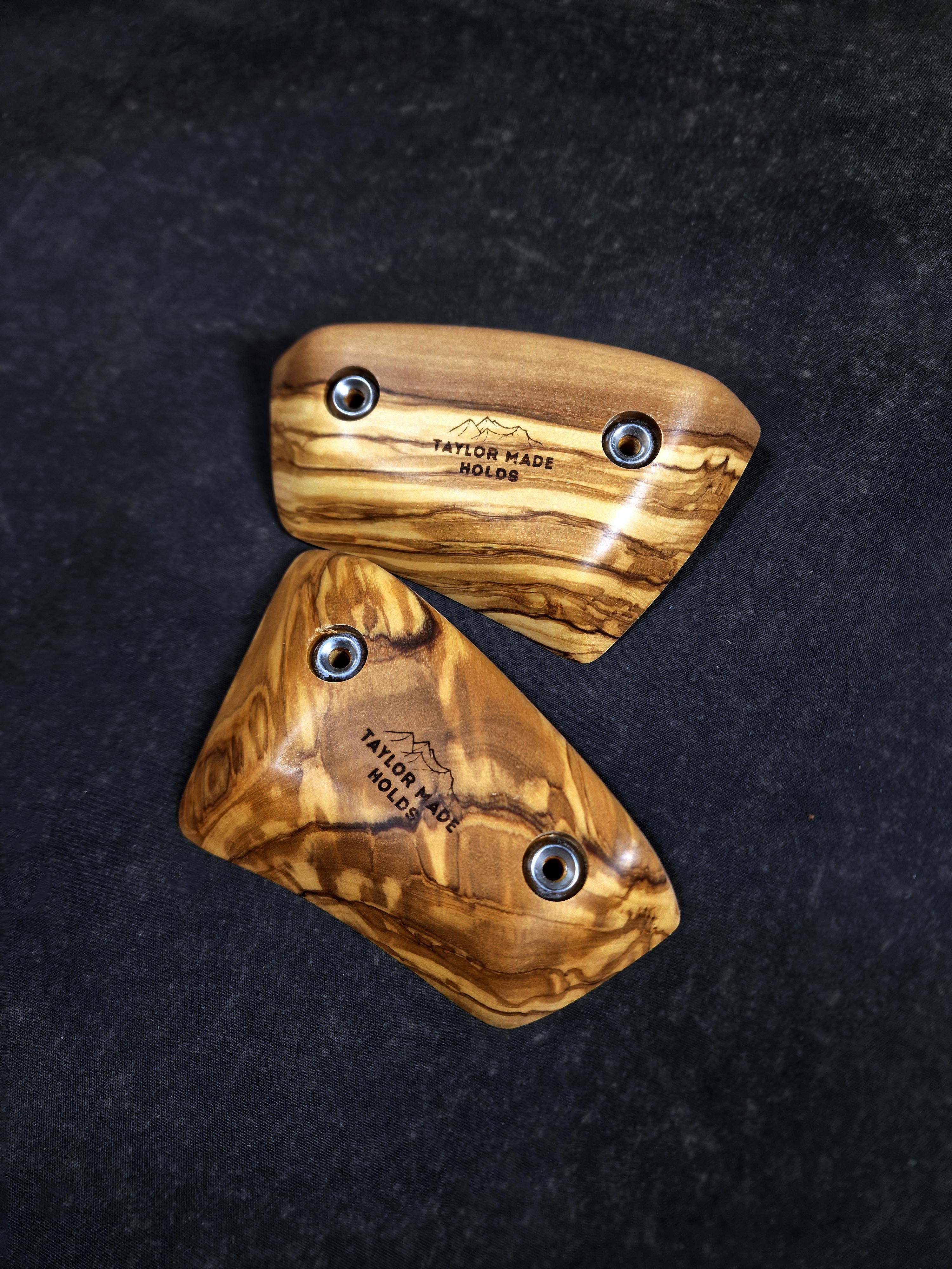 Bloc Crimps in Italian Olivewood