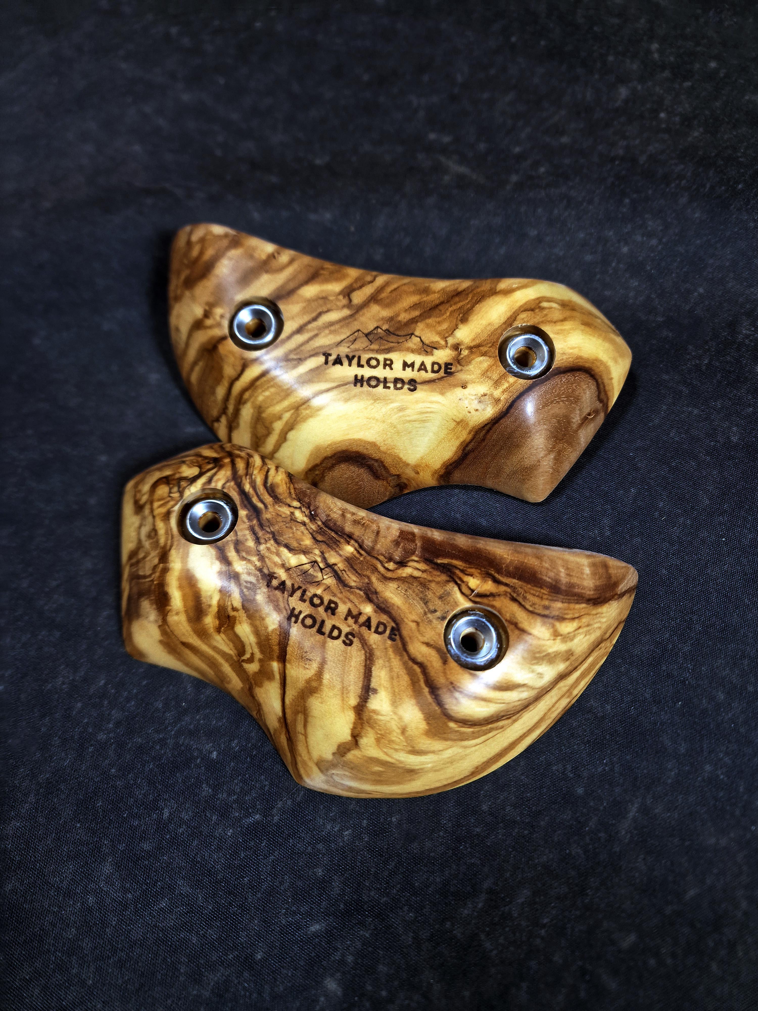 Lizard Crimps in Italian Olivewood