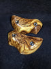 Lizard Crimps in Italian Olivewood