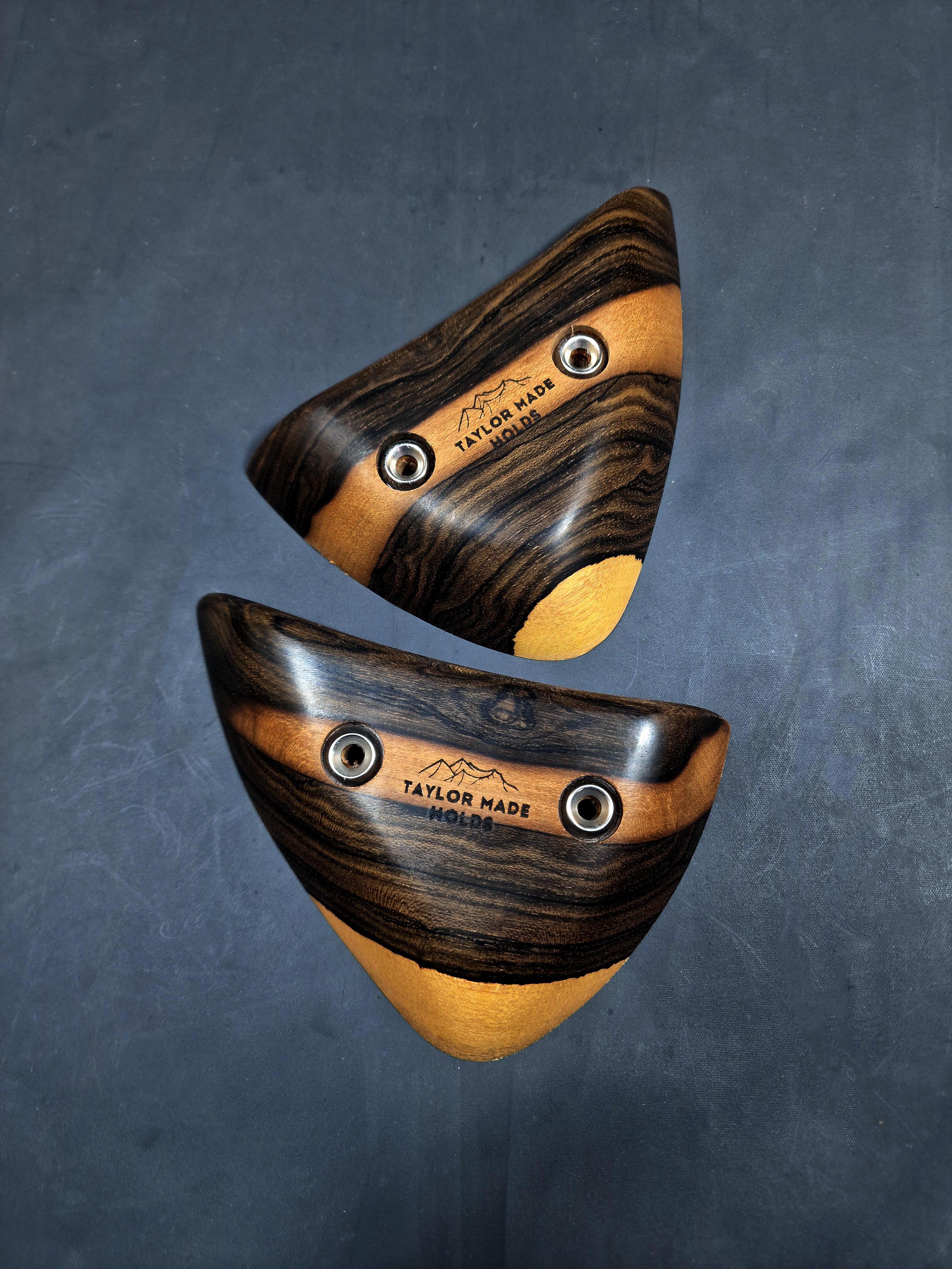 Curved Crimps in Ziricote