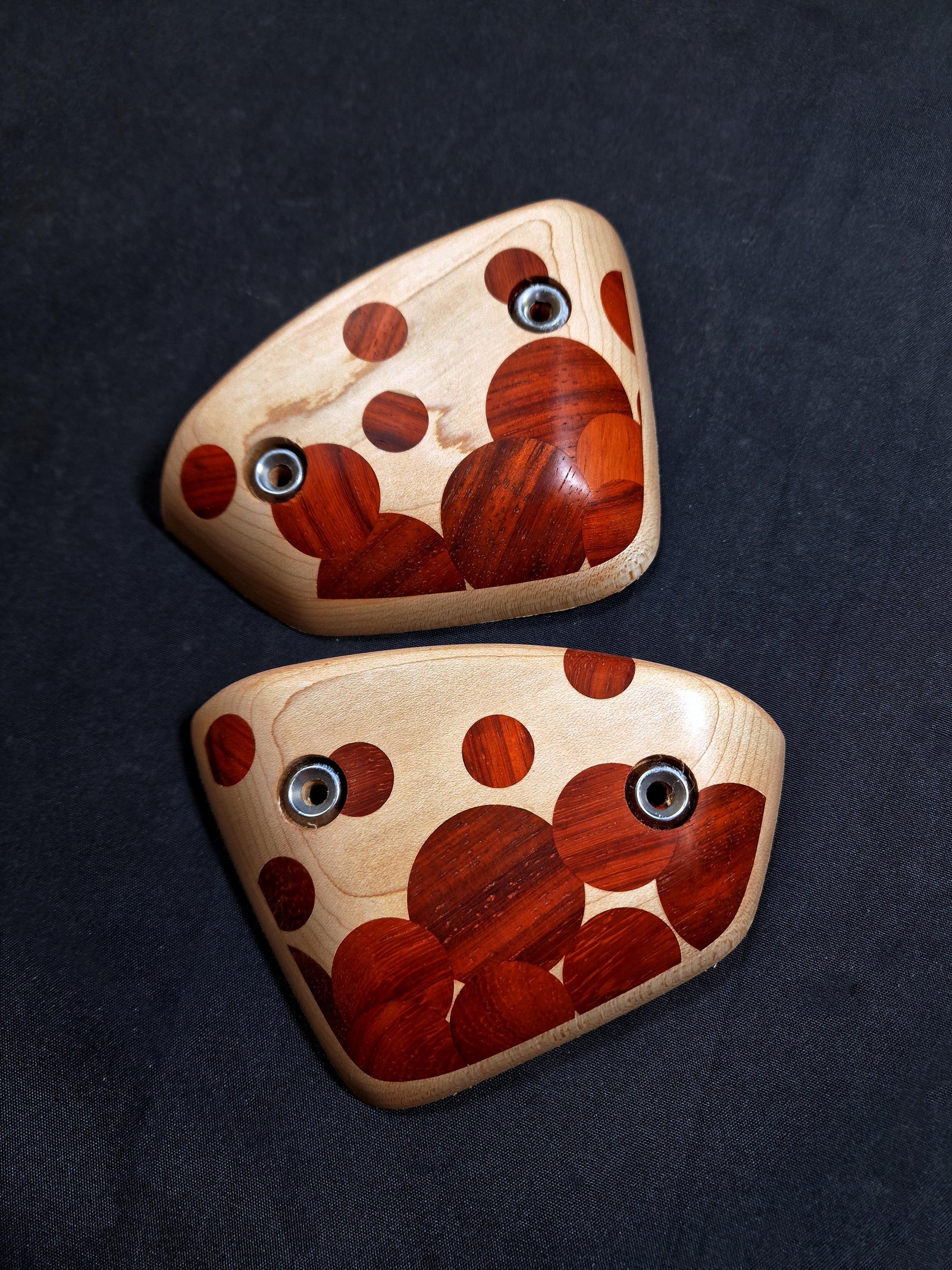 Bubble Classic Crimps in Maple and Padauk