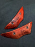 Spike Rails in Red Heart