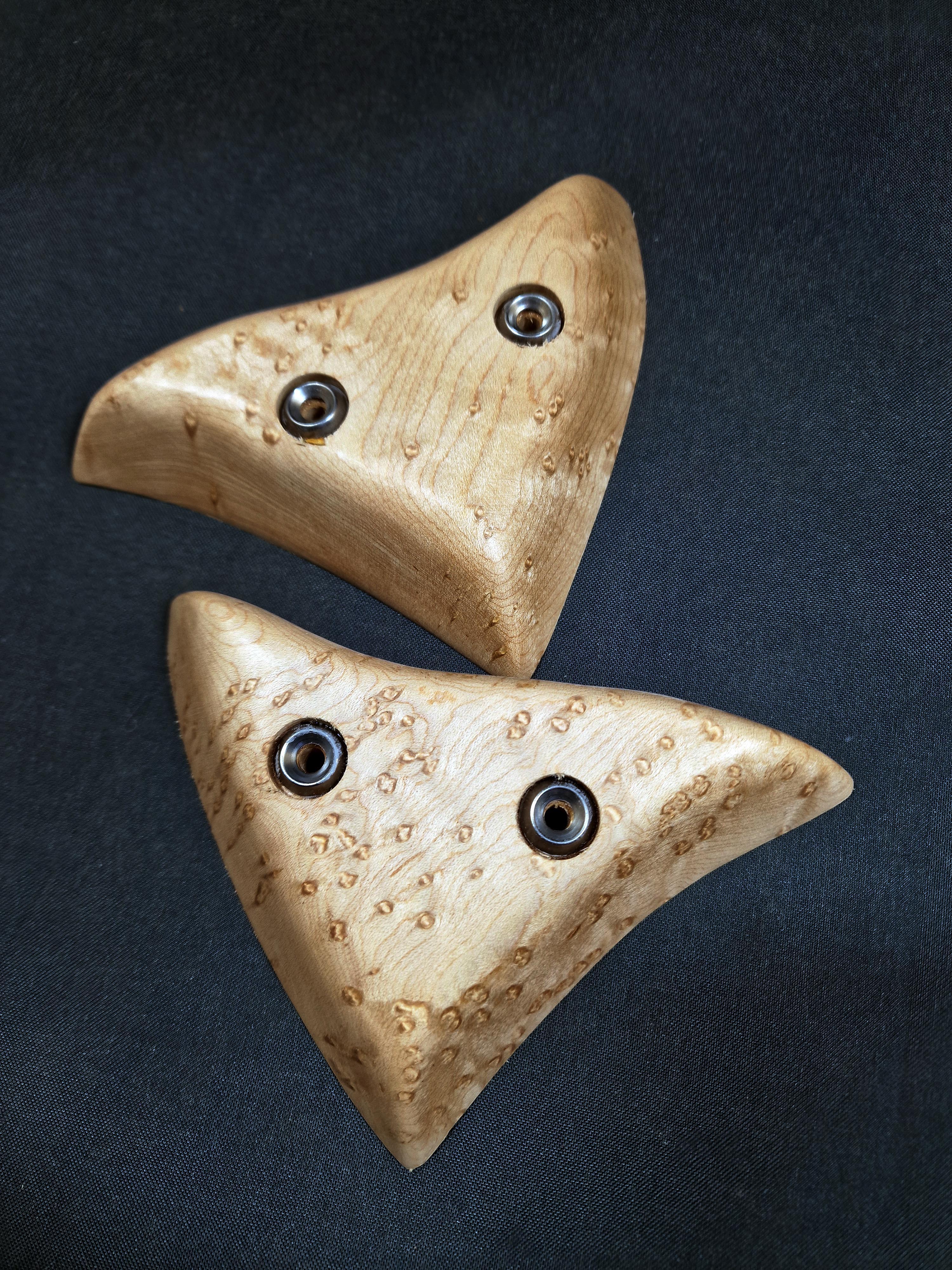Mask Crimp in Birdseye Maple