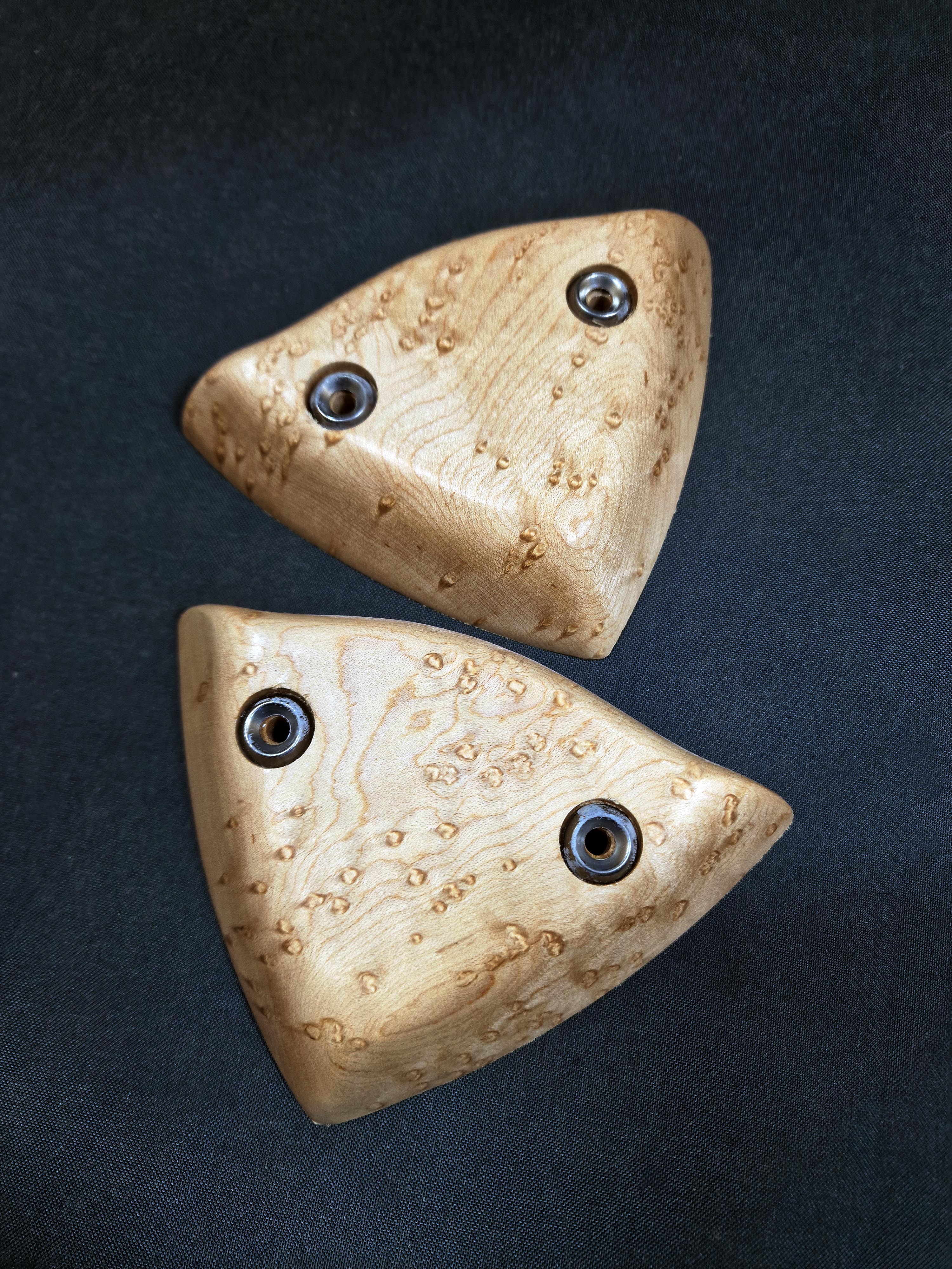 Bump Crimps in Birdseye Maple