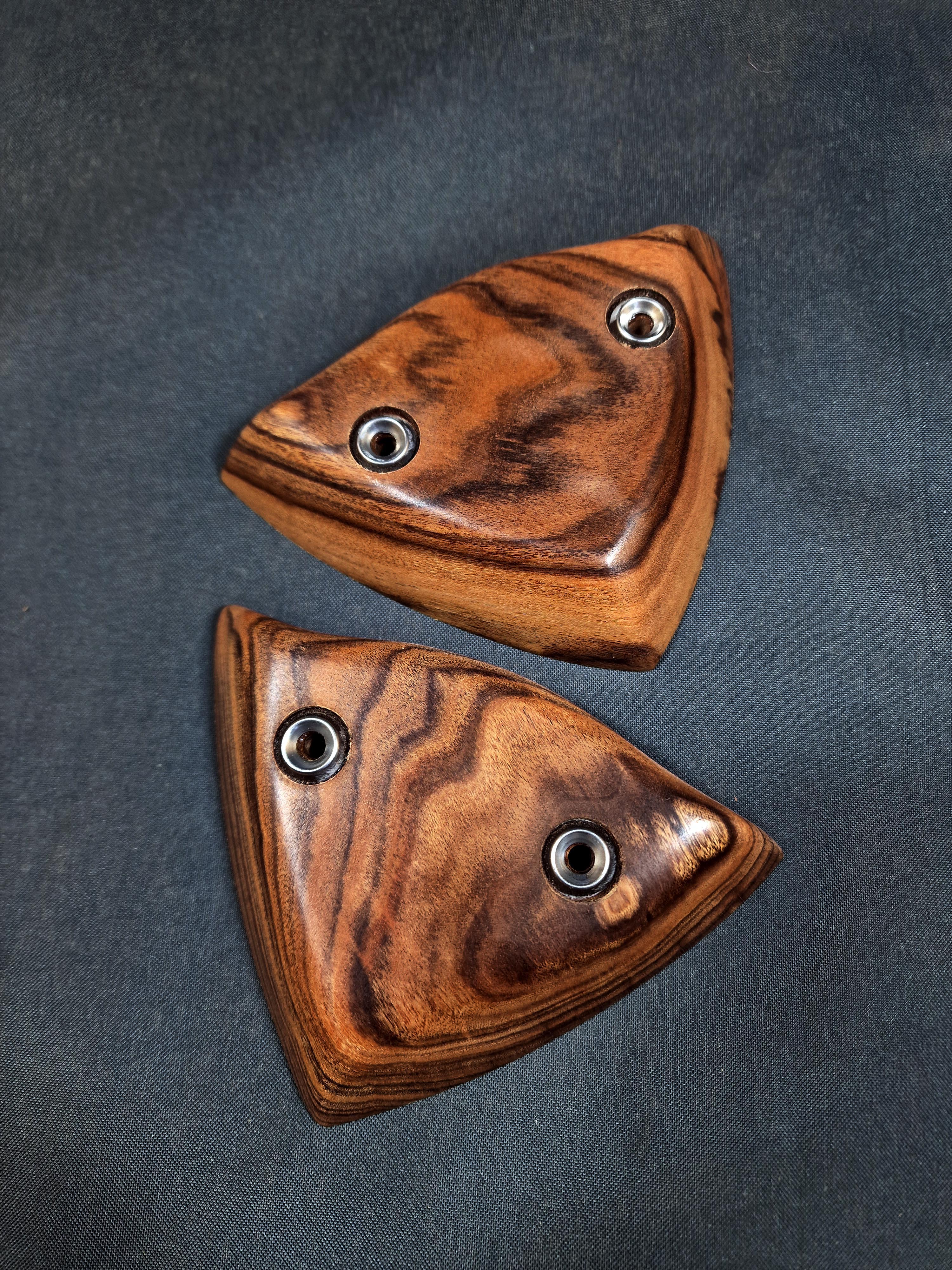 Bump Crimps in Patagonian Rosewood